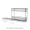 Household Essentials Glidez Narrow Cabinet Organizer